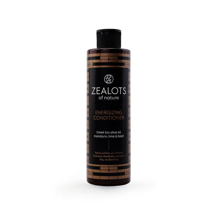 ZEALOTS Energizing Conditioner Greek bio olive oil,mandarin & basil 250ml