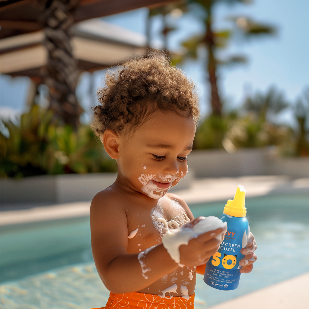 EVY Sunscreen Mousse SPF 50 kids