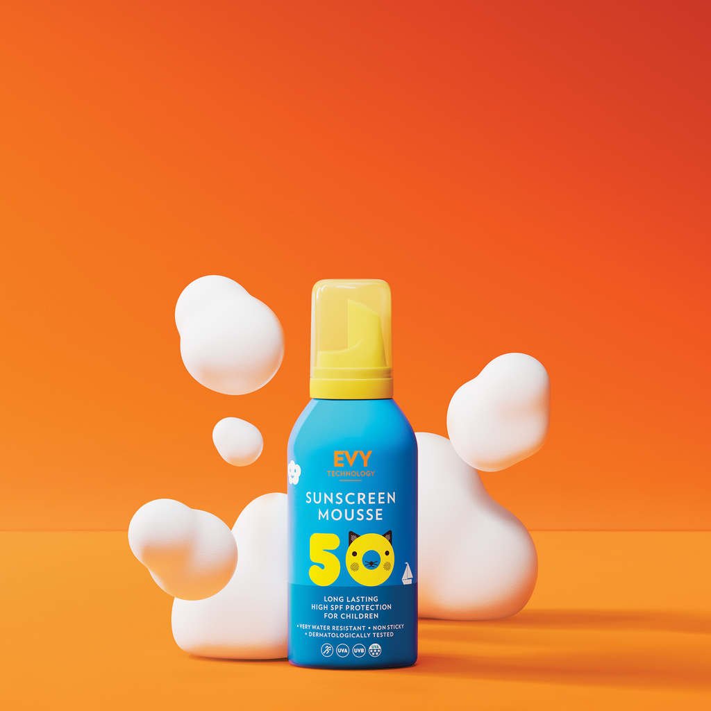 EVY Sunscreen Mousse SPF 50 kids