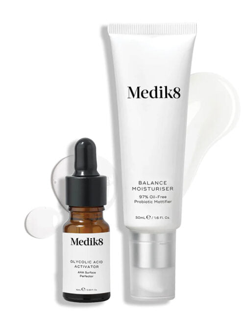 MEDIK8 BALANCE MOISTURISER™ & GLYCOLIC ACID ACTIVATOR™